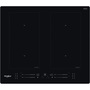Whirlpool WL S8560 AL fekete, beépíthető, indukciós, főzőzóna: 4, beépíthető méret: 56cm, főzőlap