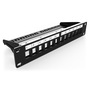 DIGITUS 10" 1U 12port fekete moduláris üres Patch Panel