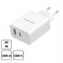 Cellect MTCB-PD20W-W 20W fehér hálózati gyorstöltő adapter