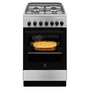 Electrolux LKK520002X inox, szabadonálló, gáz, kombinált, főzőzóna: 4, sütő:54L, grill, tűzhely