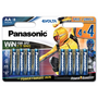 Panasonic EVOLTA LR6EGE/8BW 4+4F PR 1,5V AA alkáli szupertartós ceruzaelem 8 db/csomag