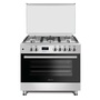 Novacook F9S50E6-HI Exclusive Line 90 inox, szabadonálló, gáz, kombinált, főzőzóna: 5, sütő:98L, tűzhely