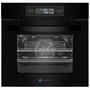 Novacook BE11-LD fekete, beépíthető, sütőtér: 61L, grill, légkeverés, sütő