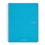 Fabriano Ecoqua A5 70lapos türkiz kockás spirálfüzet
