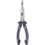 KWB 49382610 PROFI CrV BENT LONG NOSE PLIERS 200 mm hajlított végű kúpos rádió-telefon fogó