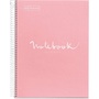 Miquelrius Emotions A4 PP 5x24 lapos pink kockás spirálfüzet