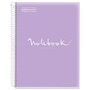 Miquelrius Emotions A5 PP 120 lapos levendula vonalas spirálfüzet