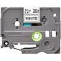 Brother TZe-S231 0.47" 12mmx8m fehér/fekete erős tapadású szalag
