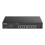 D-Link DGS-1100-10MPV2/E 8port GbE LAN 2x GbE SFP port PoE Smart switch
