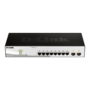 D-Link DGS-1210-10/E 8port GbE LAN 2x GbE SFP port Smart switch