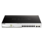D-Link DGS-1210-10MP/E 8port GbE LAN 2x GbE SFP port PoE Smart switch