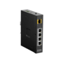 D-Link DIS-100G-5PSW 4x GbE PoE LAN 1x GbE SFP port nem menedzselhető ipari PoE switch