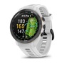 Garmin Approach S70 (42mm) fekete kerámia fehér szilikon szíjjal (ED) okosóra
