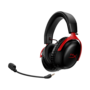HyperX Cloud III Wireless fekete-piros gamer headset
