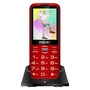 Evolveo Easyphone XO EP630 2,8" piros mobiltelefon