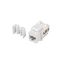 Lanberg KSU6-1090 Cat.6 UTP 90°-os betűzős árnyékolatlan RJ45 Keystone jack