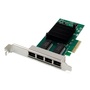DIGITUS DN-10114 4 port PCI Express hálózati kártya Belső Gigabit Ethernet Intel I350
