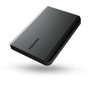 Toshiba 2.5" 2TB Canvio Basics (USB3.0; ~5Gbps; NTFS/HFS+; matt) fekete külső winchester