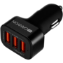 Canyon CNE-CCA06B Triple Mini univerzális autós töltő adapter fekete