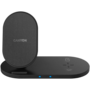 Canyon WS-202 2-in-1 15W univerzális vezeték nélküli töltő adapter fekete (Qi)