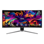 MSI 34" MAG 341CQP UWQHD QD-OLED 175Hz HDMI/DP/USB-C fekete ívelt gamer monitor
