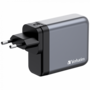 Verbatim 32203 GNC-140 GaN Charger 140W USB Type-A + 3xType-C hálózati töltő adapter