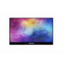 Verbatim 17,3" 49593 PMT-17 FHD IPS HDMI/USB-C fekete fém borítású érintőképernyős monitor