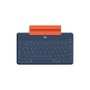 Logitech 920-010177 Keys-To-Go Apple kék vezeték nélküli billentyűzet