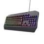 Trust GXT836 Evocx HU vezetékes fekete gamer billentyűzet