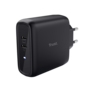 Trust 25380 Maxo 65W 2P USB-C fekete töltő adapter