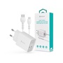 Devia ST364020 5V/2.4A Smart 2xUSB Hálózati töltő adapter + 1 m Micro USB kábel