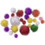 Knorr Prandell csillogó színes 10-25 mm 25 db/csomag pompom