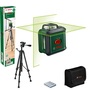 Bosch 0603663E06 UniversalLevel 360 keresztvonalas zöld szintezőlézer + TT 150 állvány