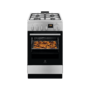 Electrolux LKK560232X Inox, szabadonálló, gáz, kombinált, főzőzóna: 4, sütő:58L, grill, tűzhely