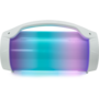 BigBen 2809250 Party Lite vezeték nélküli világító fehér Bluetooth hangszóró mikrofonnal