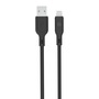 Dviced DV110001 1,25m USB A - Lightning fekete adat- és töltőkábel