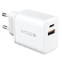 Dviced DV221006 35W USB/Type-C GaN fehér hálózati töltő