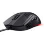 Trust GXT 928 Helox vezetékes könnyű fekete gamer egér