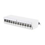 DIGITUS DN-93706 10" 1U 12port szürke moduláris üres árnyékolt Patch Panel