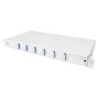 DIGITUS DN-96320/9 19" 1U 6x SC/UPC duplex monomódusú OS2 komplet optikai patch panel