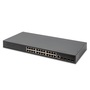DIGITUS DN-80223 24x GbE Lan port 4x SFP port menedzselhető switch