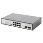 DIGITUS DN-95140 8x GbE Lan port 6xPoE 180W 4x SFP port nem menedzselhető asztali switch