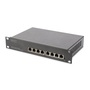 DIGITUS DN-80117 10" 8x GbE Lan port menedzselhető switch