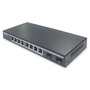 DIGITUS DN-95344 8x GbE Lan port 2x SFP port PoE 86W menedzselhető asztali switch