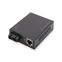DIGITUS DN-82150 Gigabit multimodusú 500m PoE  SC média konverter