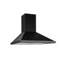 Hausberg HB-1260NG fekete, szabadonálló, kürtős, méret:59,9 cm, zajszint:56 dB, páraelszívó