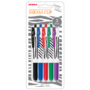 Zebra Sarasa Clip 0,7 Zebra Stripes 5pcs zselés toll