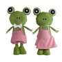 IRIS dekor filc béka fiú/lány 2szortiment 60cm