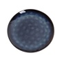 IRIS kerámia tányér sötétkék 21,4x2,7cm