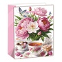 IRIS matt papírtasak rózsa+tea 18 x 23cm